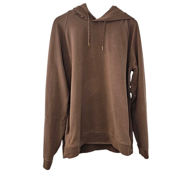 Lululemon Mens City Sweat Pullover Hoodie, Brown, Size XXL - Picture 1 of 6